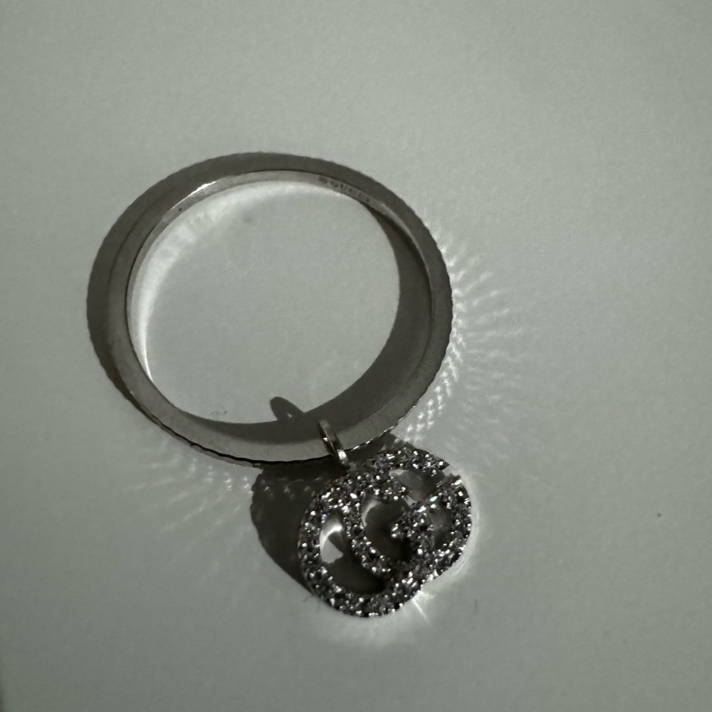 GUCCI RING WHITE GOLD - Picture 4 of 8